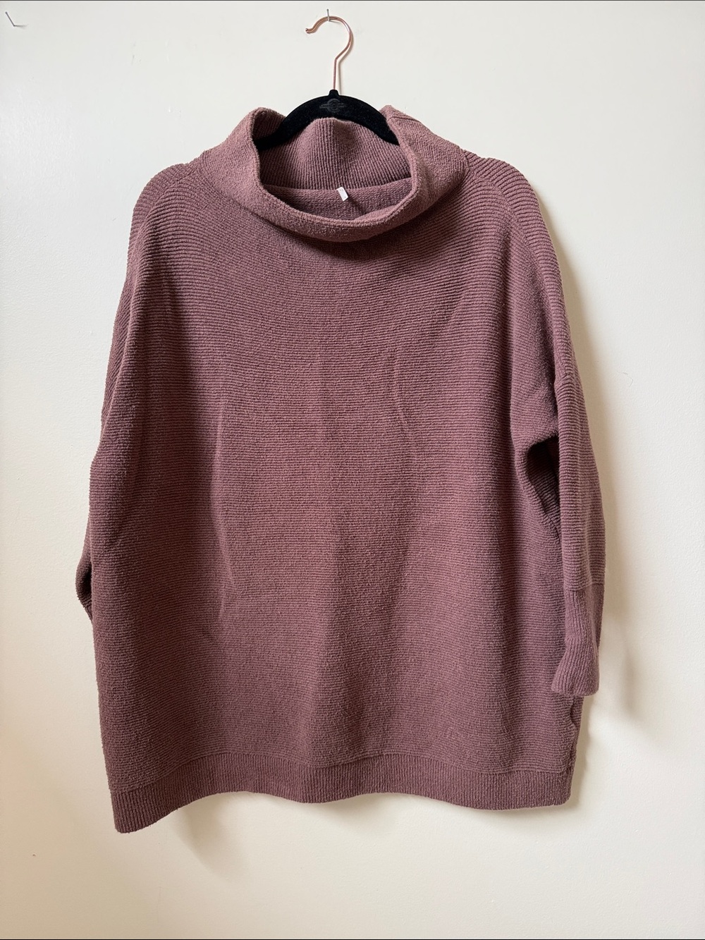 FREE PEOPLE ottoman sweater nutmeg size small